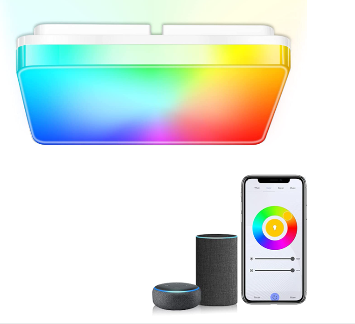 22CL LED CEILING LIGHT 24W (WIFI, Bluetooth RGB+Tunable)